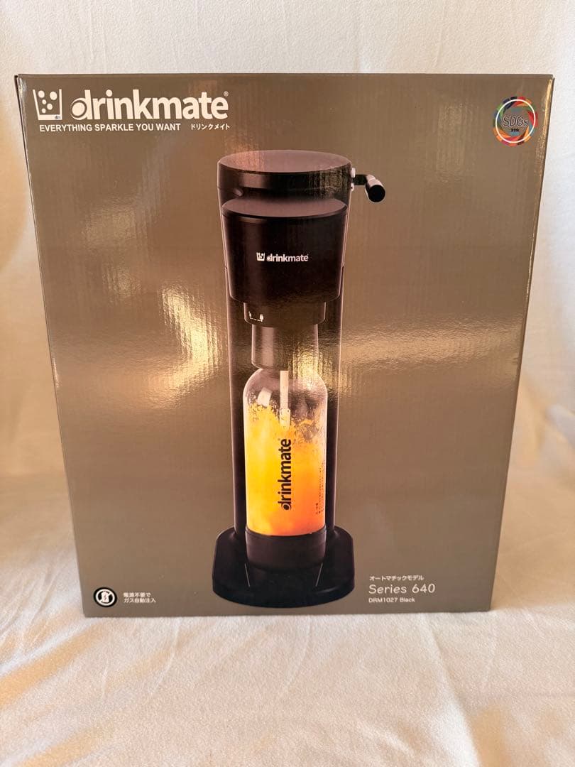 drinkmate Series 640 炭酸水メーカー ブラック