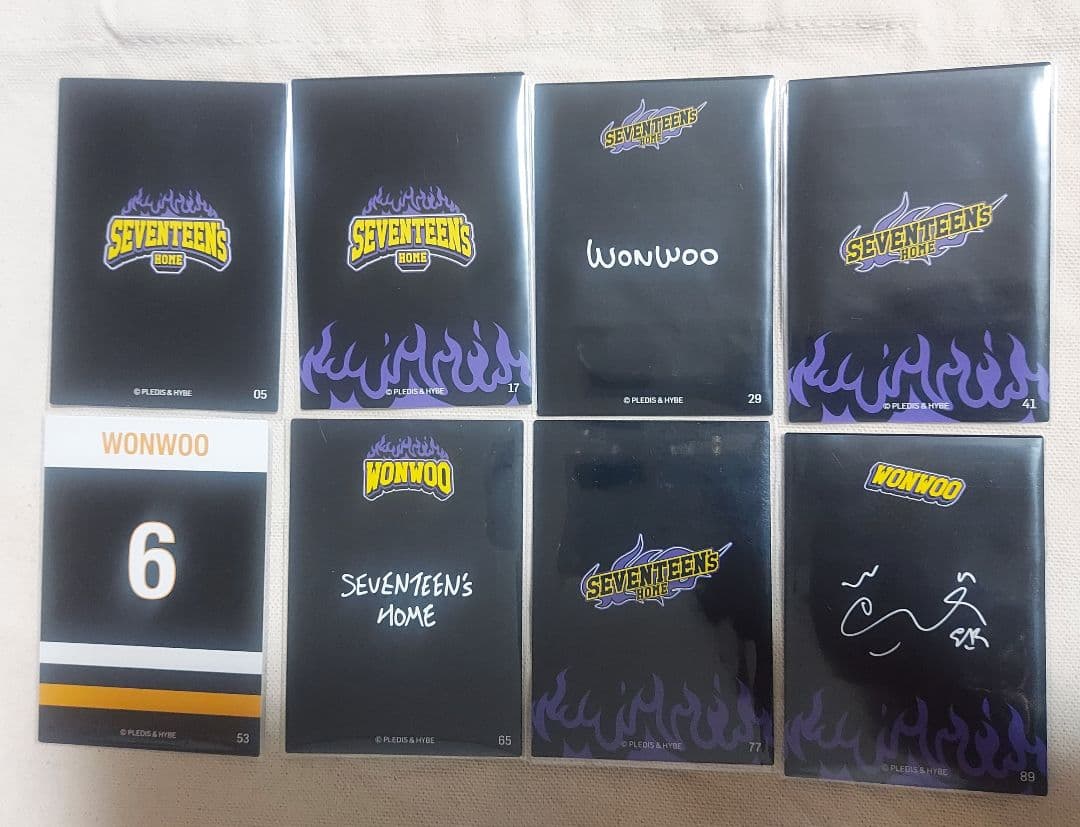 SEVENTEEN セブチ ウォヌ WONWOO コンプ トレカ