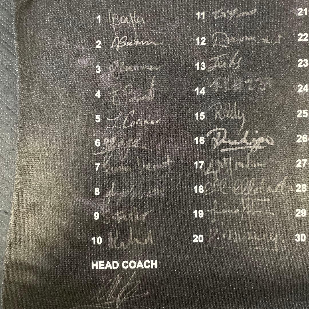 破格の売切価格　オールブラックス　直式サインユニフォーム　ALLBLACKS