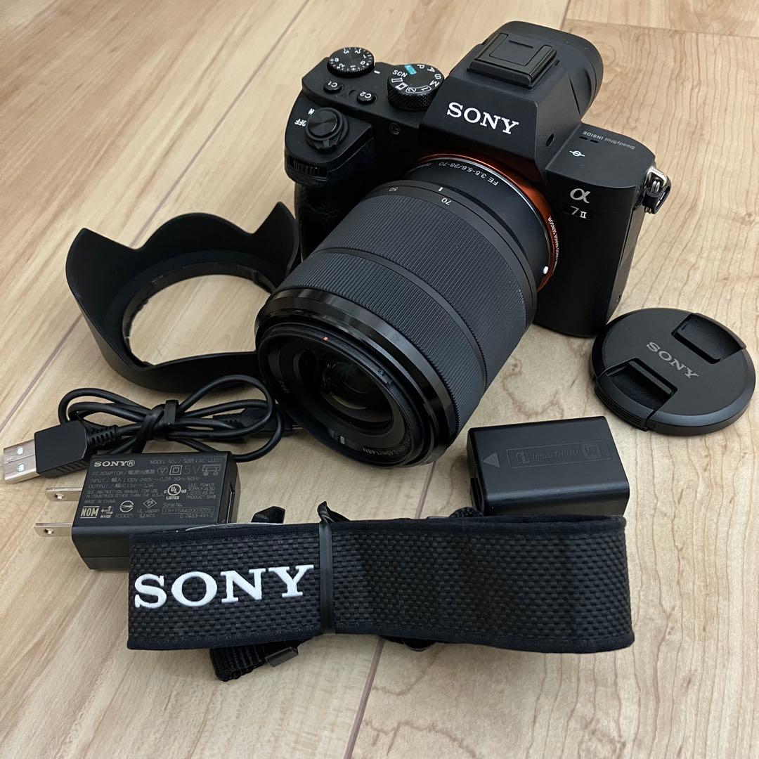SONY α7 II ILCE-7M2K ズームレンズキット ショット3116回