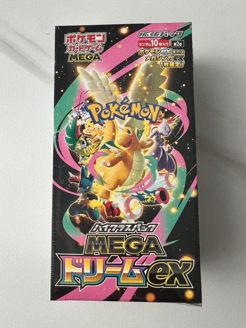 ポケモンカードゲーム MEGA ドリームEX 1BOX シュリンクあり