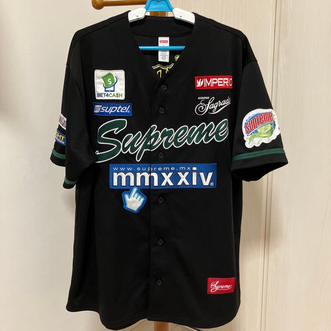 美品　supreme Chosen One Baseball Jersey L