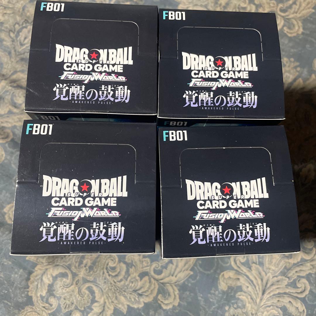 覚醒の鼓動　4box 新品未開封　テープ付き