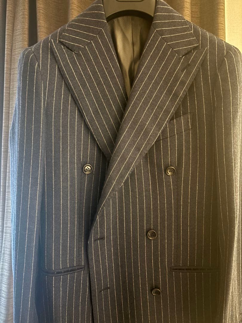 Stile Latino ダブルブレストスーツ 44