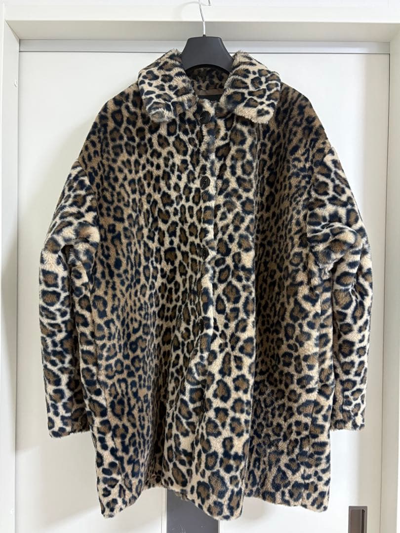 JEANASIS レオパードファーコート