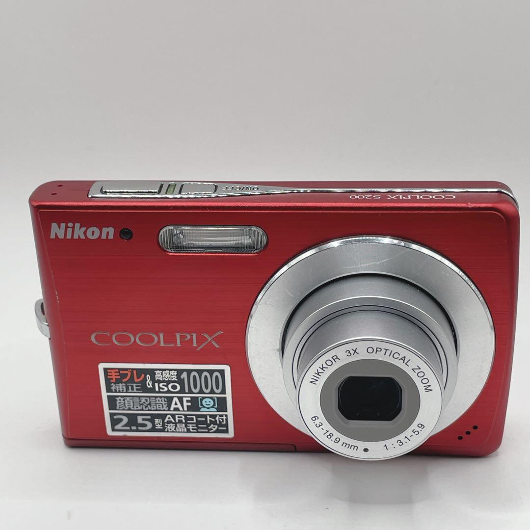 動作品✨Nikon COOLPIX S200 チャージャーSDカード付き