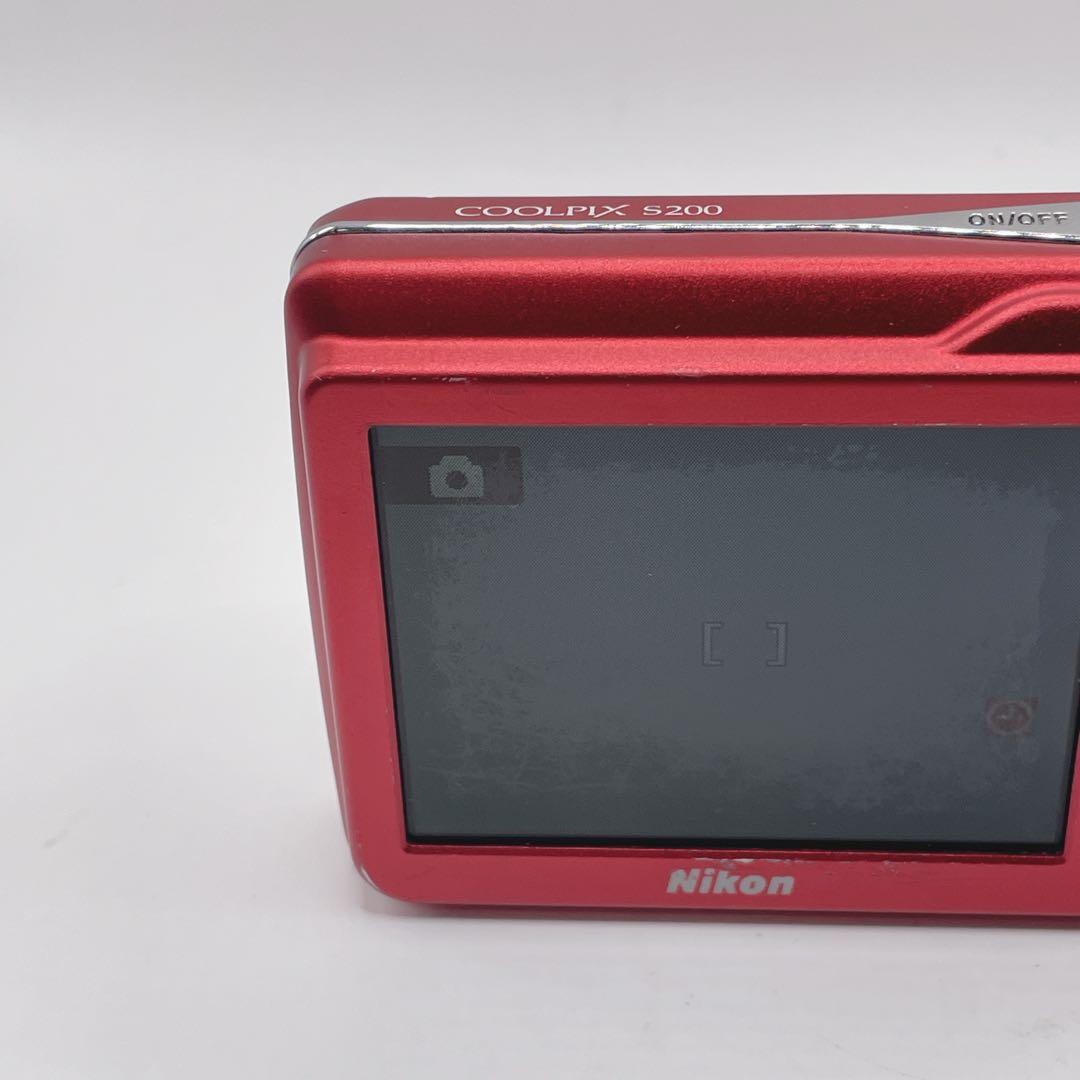 動作品✨Nikon COOLPIX S200 チャージャーSDカード付き