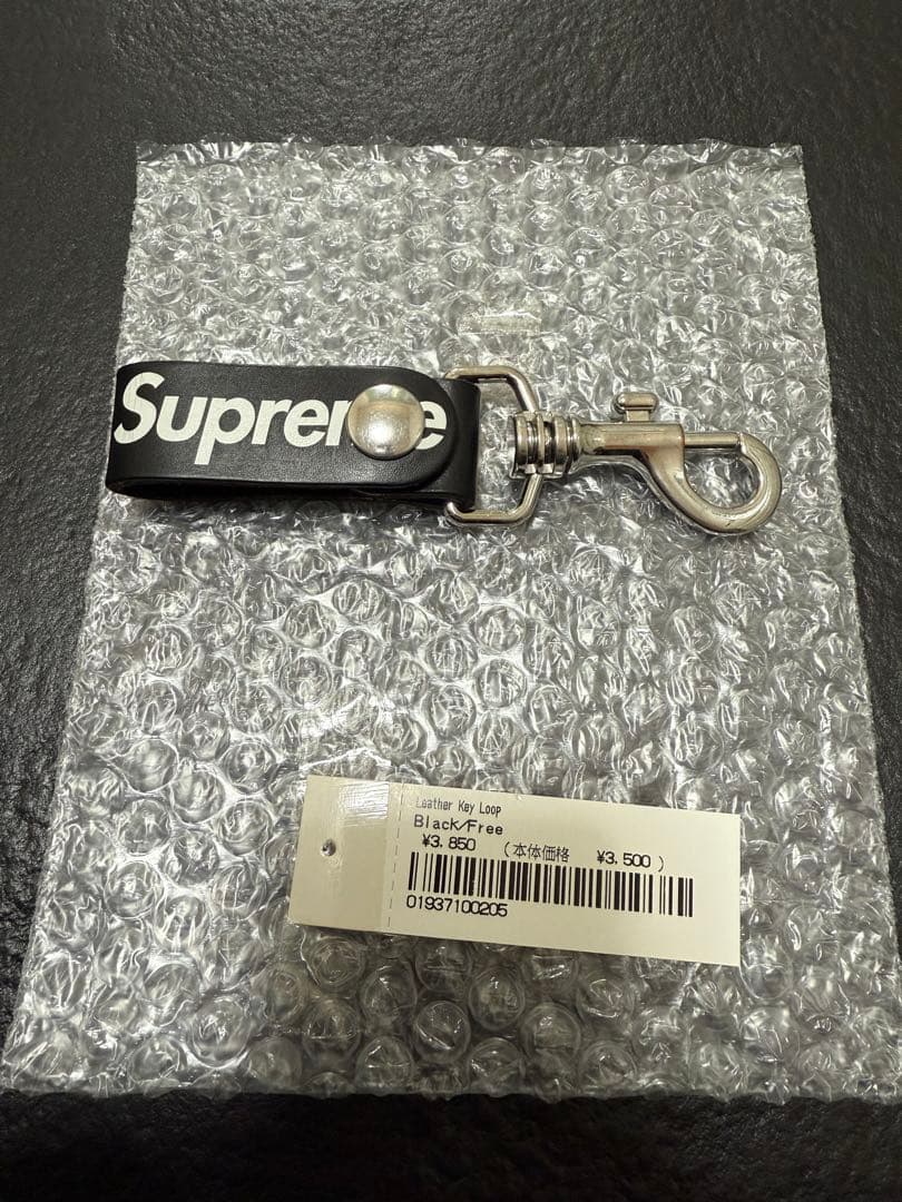 supreme leather key loop 美品