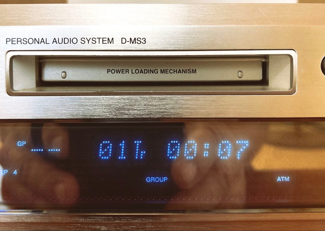 [希少の逸品]DENON CD/MDオーディオシステム D-MS3