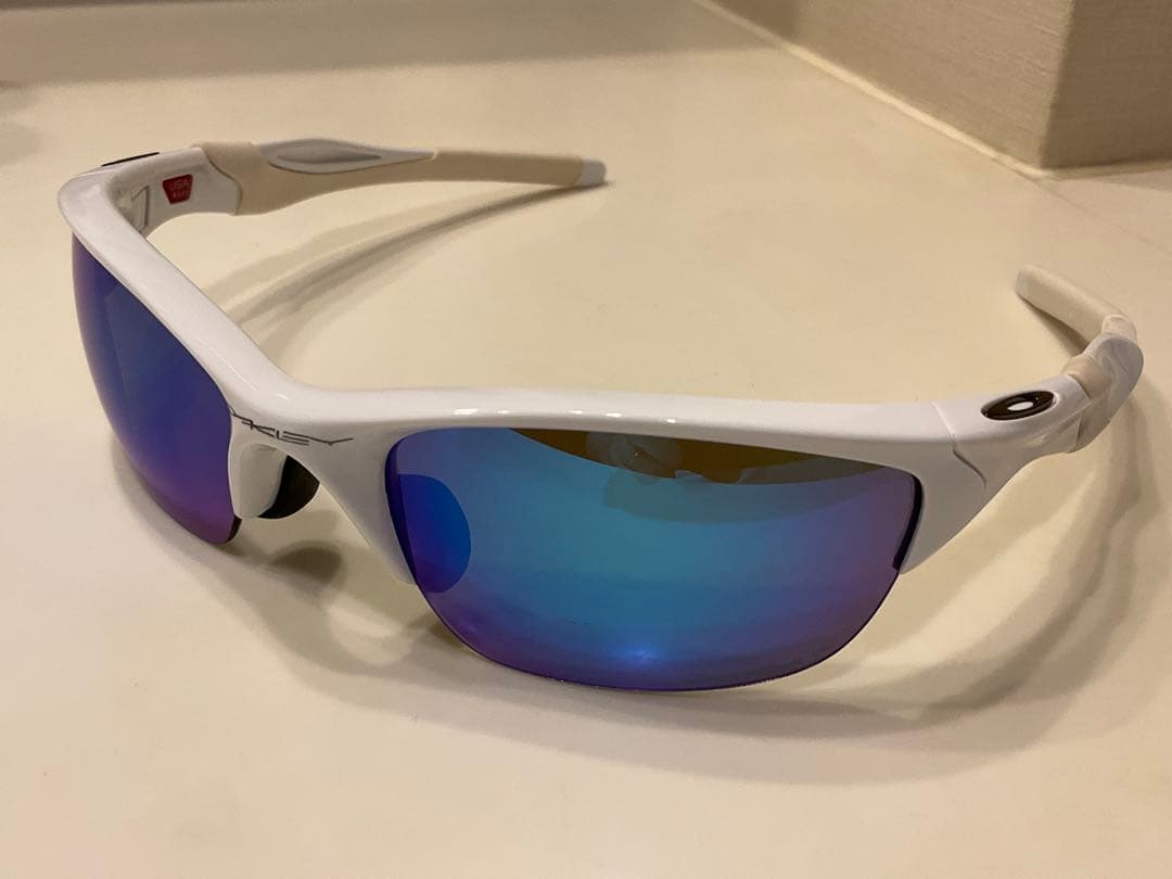 OAKEY HALF JACKET 2.0 ホワイト×偏光ブルー