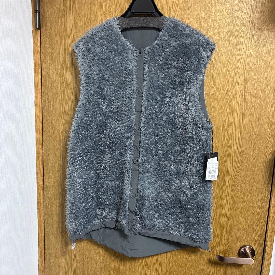 Aga×HiROMITHiSTLE リバーシブルファーベスト　新品　ヤマダヤ