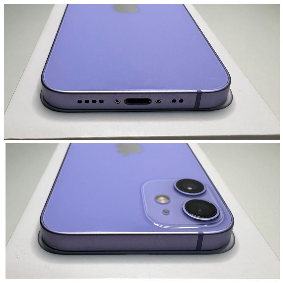 02 iPhone 12mini 128GB 純正BMS新品バッテリー結構綺麗