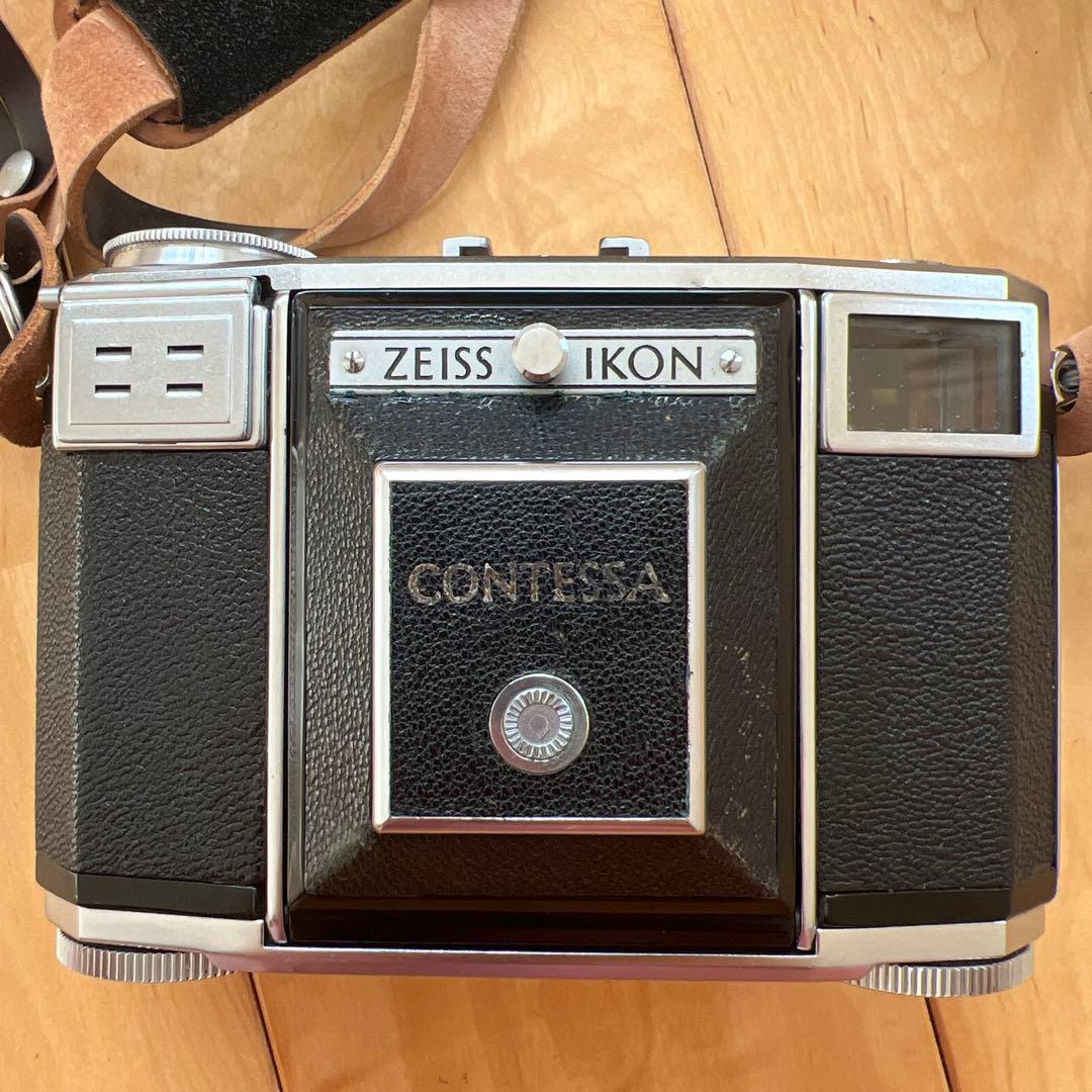ジャンク値引きZEISS IKON Contessaコンテッサ35 ストラップ付