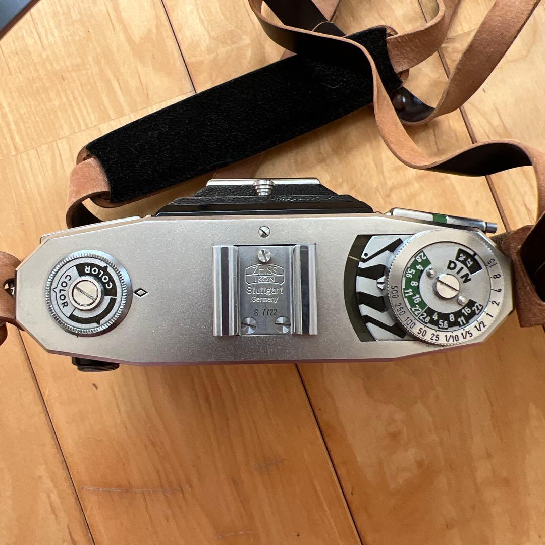 ジャンク値引きZEISS IKON Contessaコンテッサ35 ストラップ付