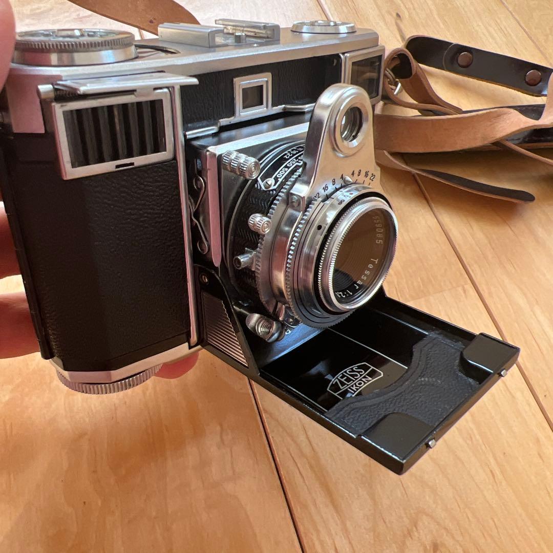 ジャンク値引きZEISS IKON Contessaコンテッサ35 ストラップ付