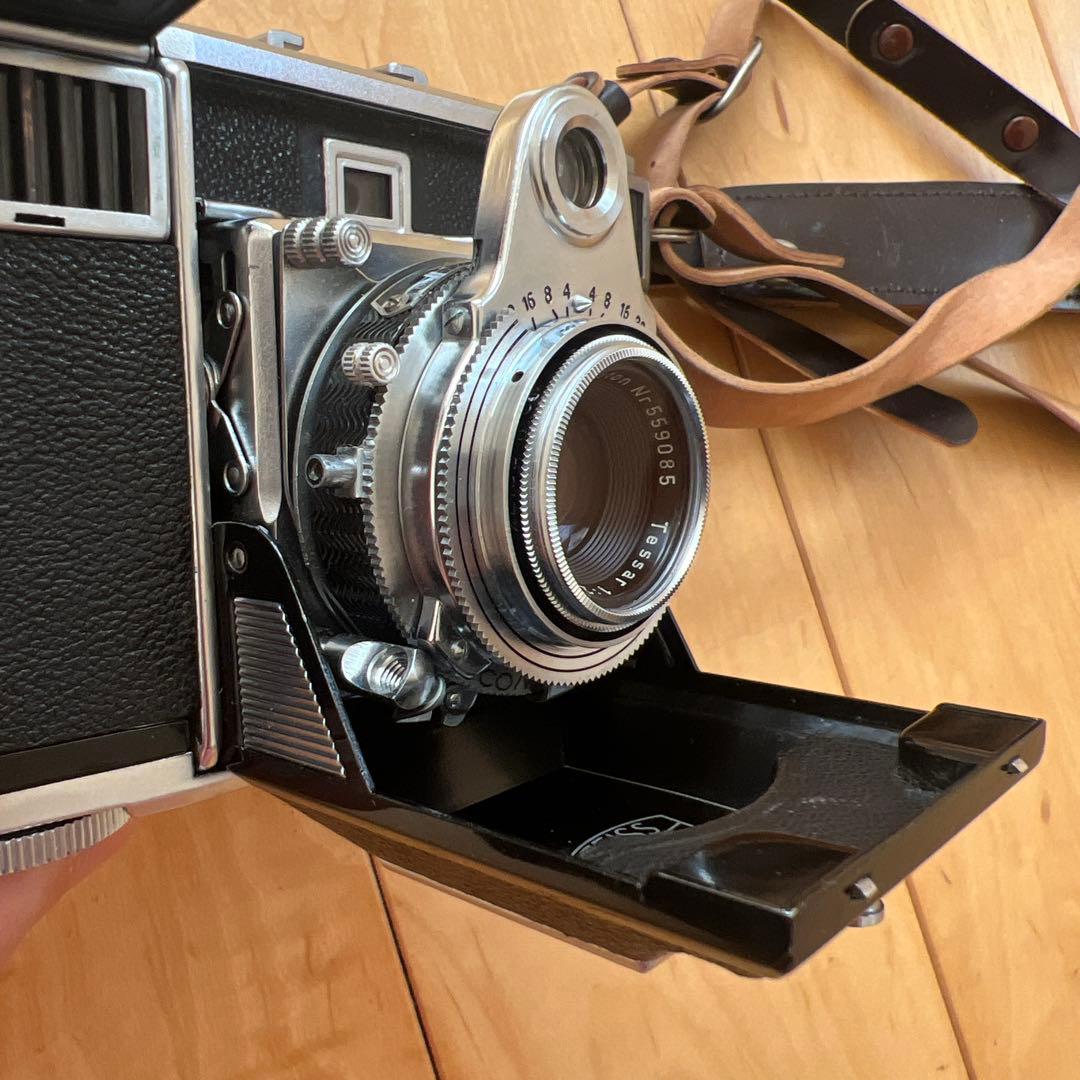 ジャンク値引きZEISS IKON Contessaコンテッサ35 ストラップ付
