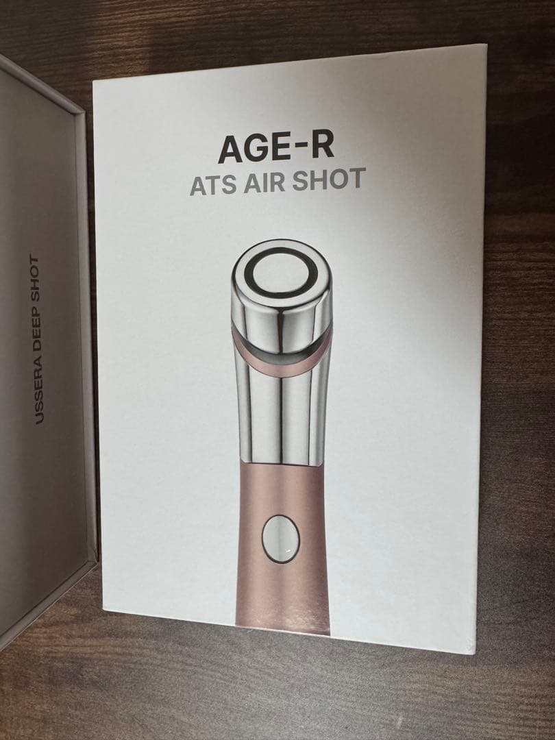 メディキューブ 美顔器 AGE-R AIR SHOT ピンク ダーマエアショット