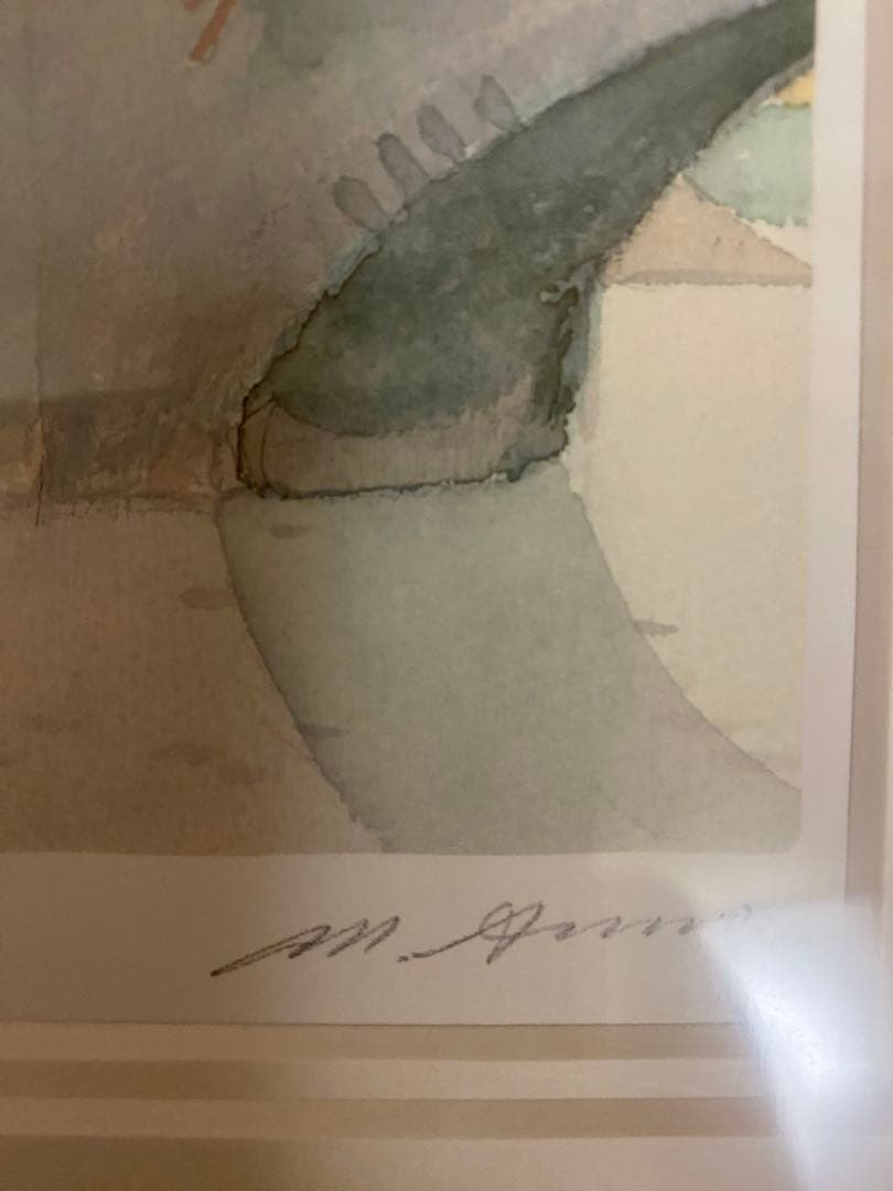 安野光雅「ポンテ・ベッキョ(イタリア)」ダイヤモンドスクリーニング