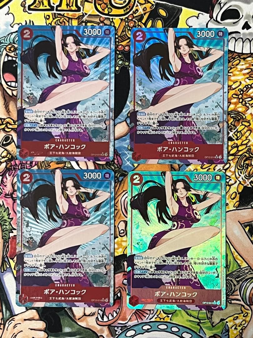 モンキー・D・ルフィ、ゾロ、ハンコック　パラレル、プロモまとめ売り