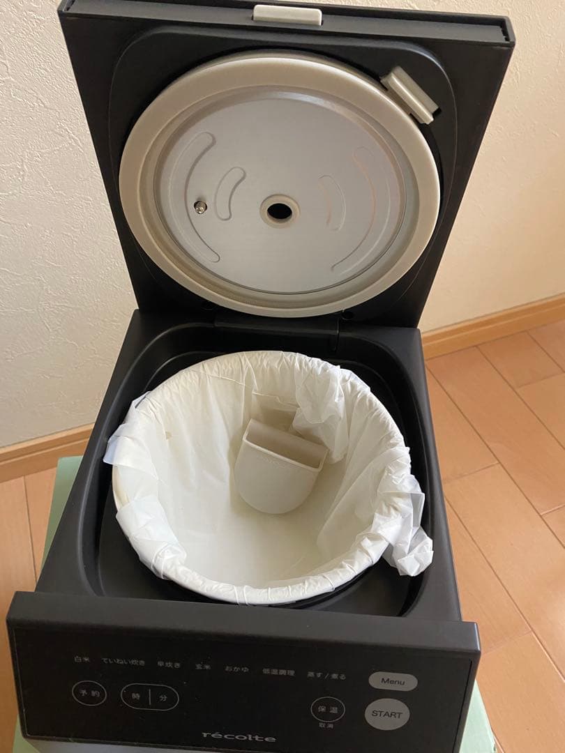 recolte レコルトクッキングライスクッカー グレー