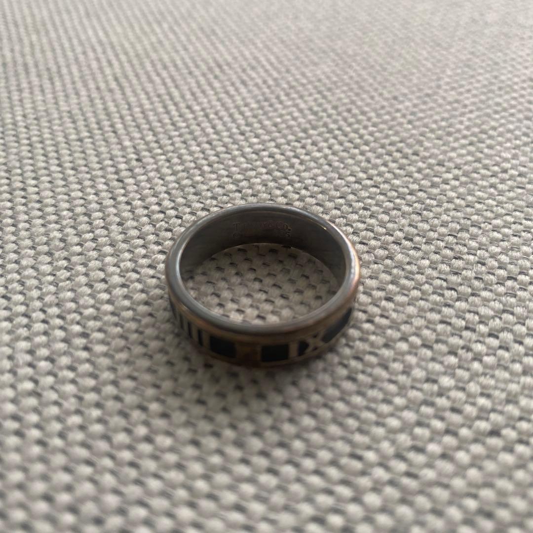 Tiffany & Co シルバー925 アトラスリング　17号　ティファニー