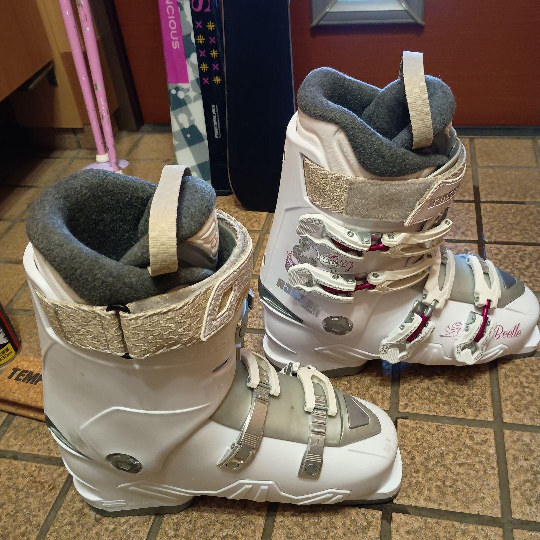 スキーフルセット 板147cm ブーツ-25.5cm おまけ付き