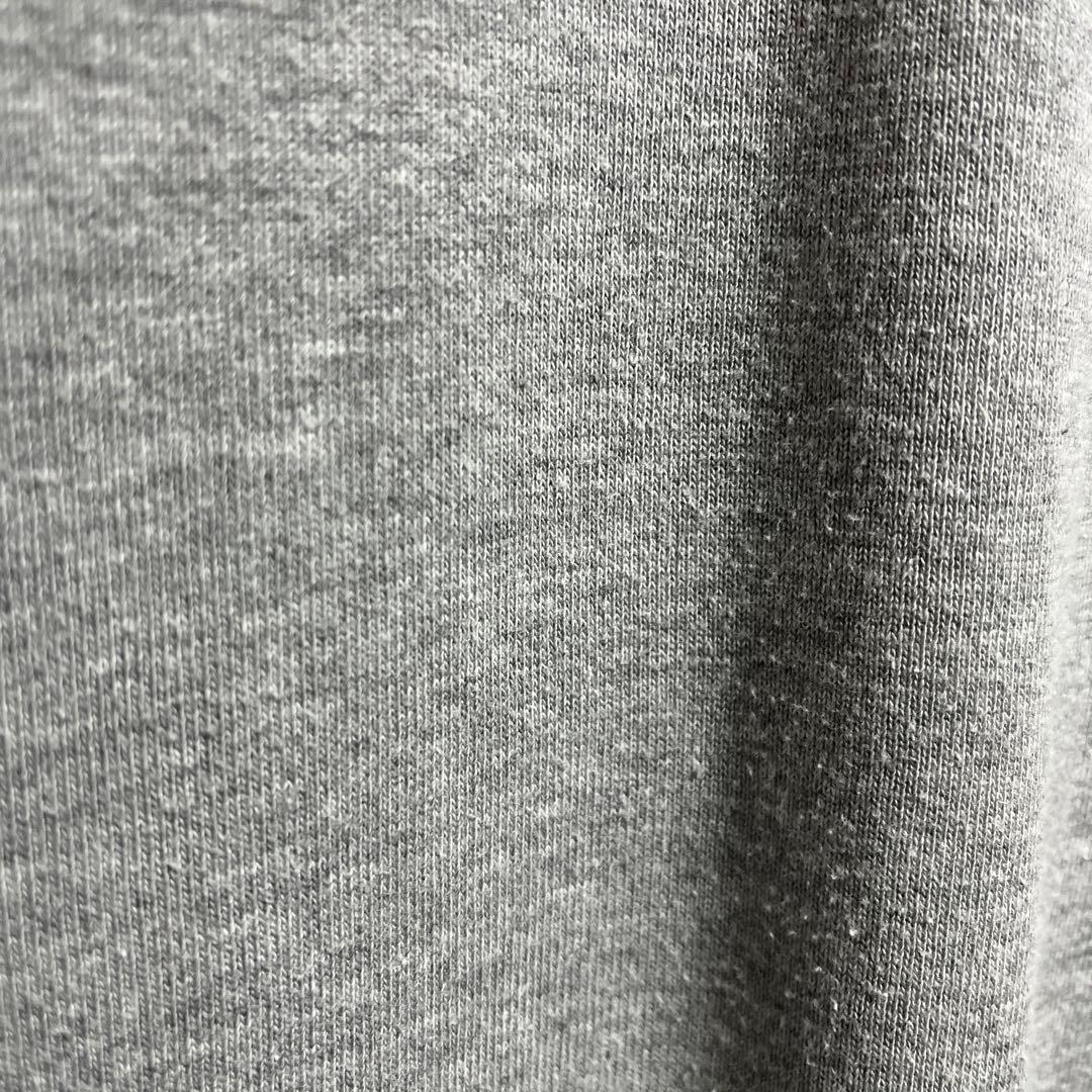 LOOPWHEELER　LW250 吊り編みクルースウェット　グレーメランジ