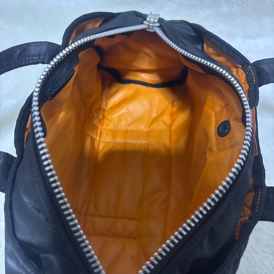 廃盤 ポーター タンカー ミニボストン S ドラムバッグ ダッフル 黒 ハンド