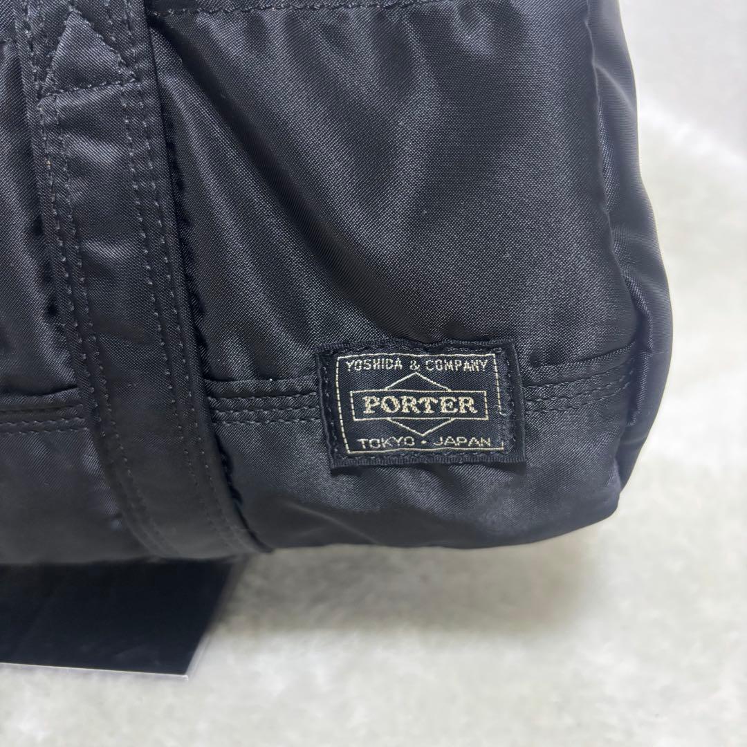 廃盤 ポーター タンカー ミニボストン S ドラムバッグ ダッフル 黒 ハンド