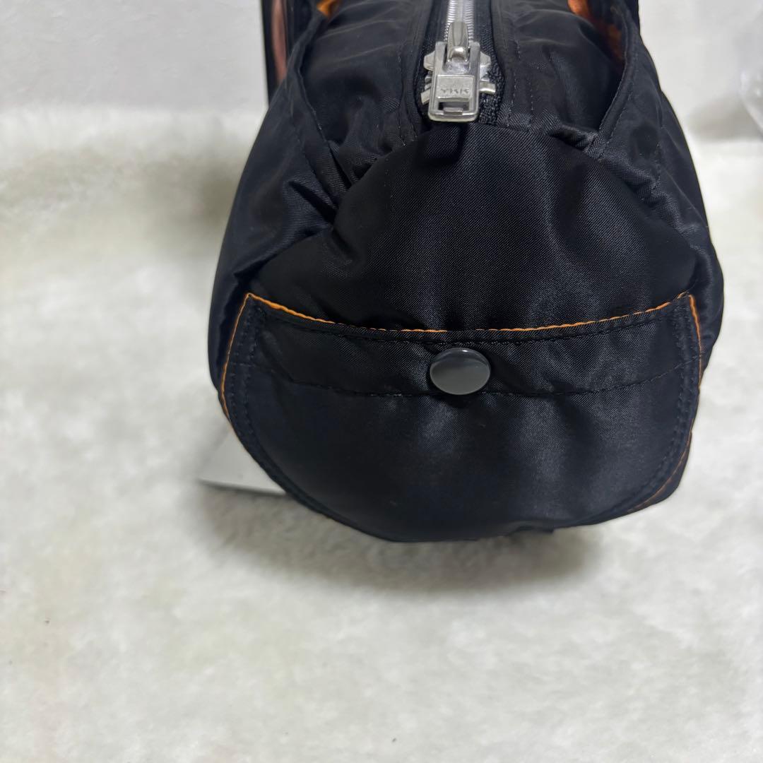 廃盤 ポーター タンカー ミニボストン S ドラムバッグ ダッフル 黒 ハンド