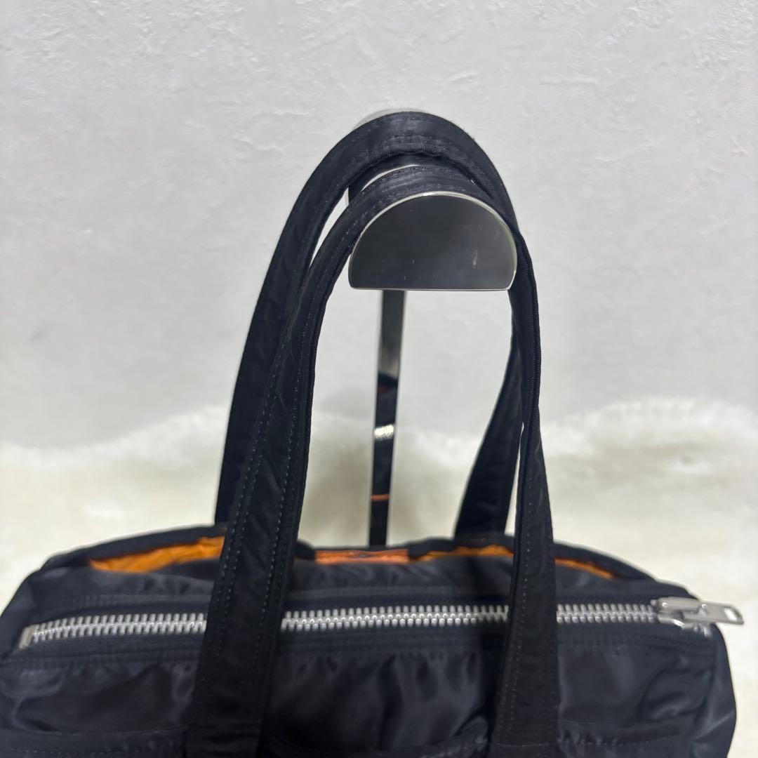 廃盤 ポーター タンカー ミニボストン S ドラムバッグ ダッフル 黒 ハンド