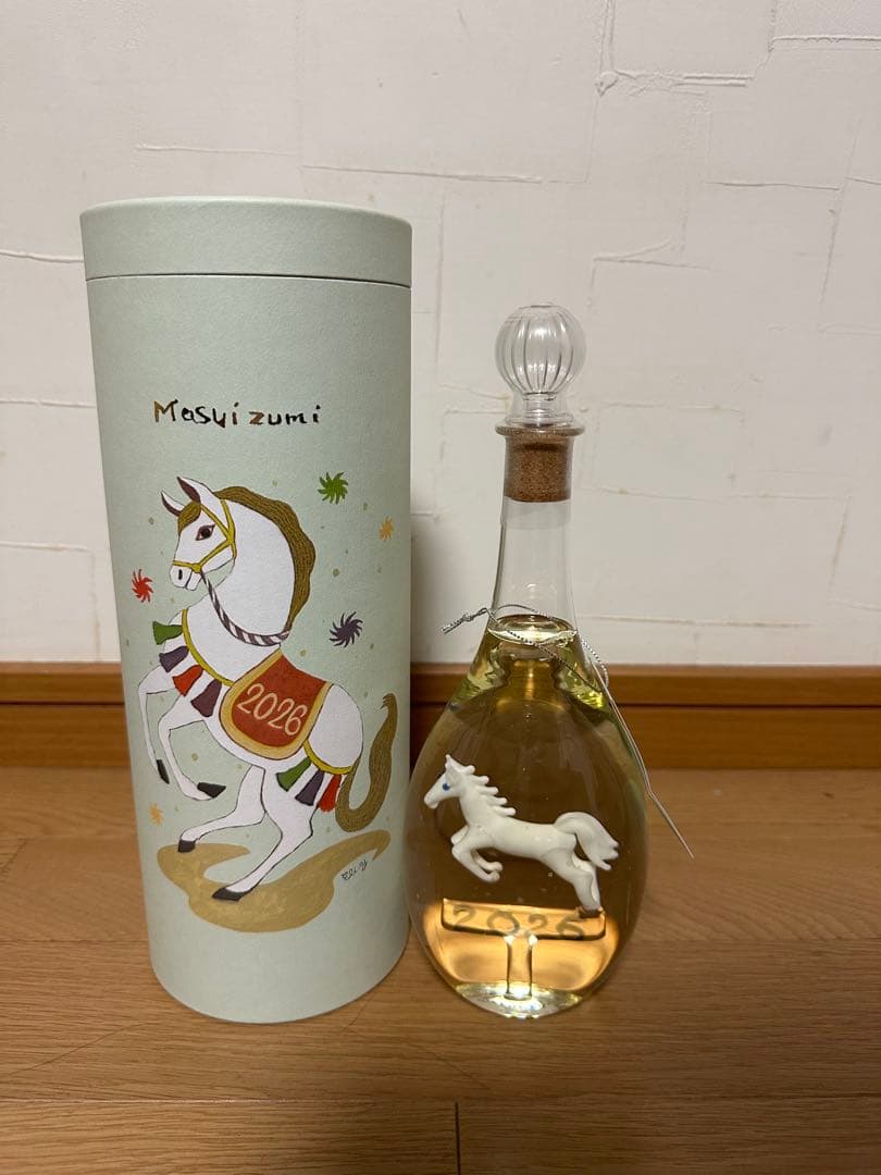 満寿泉干支ボトル　清酒 2025年10月 製造 520ml 50%