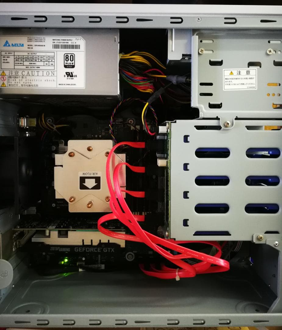 Core i7-10700F 32GBメモリ 1TB SSD 2TB HDD