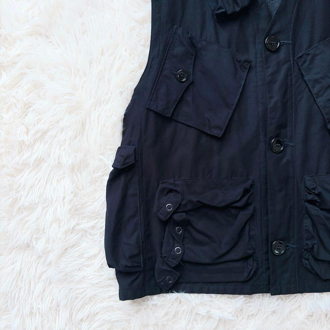 バズリクソンズ　ミリタリーベスト　type c-1 ネイビー　シビリアン　40