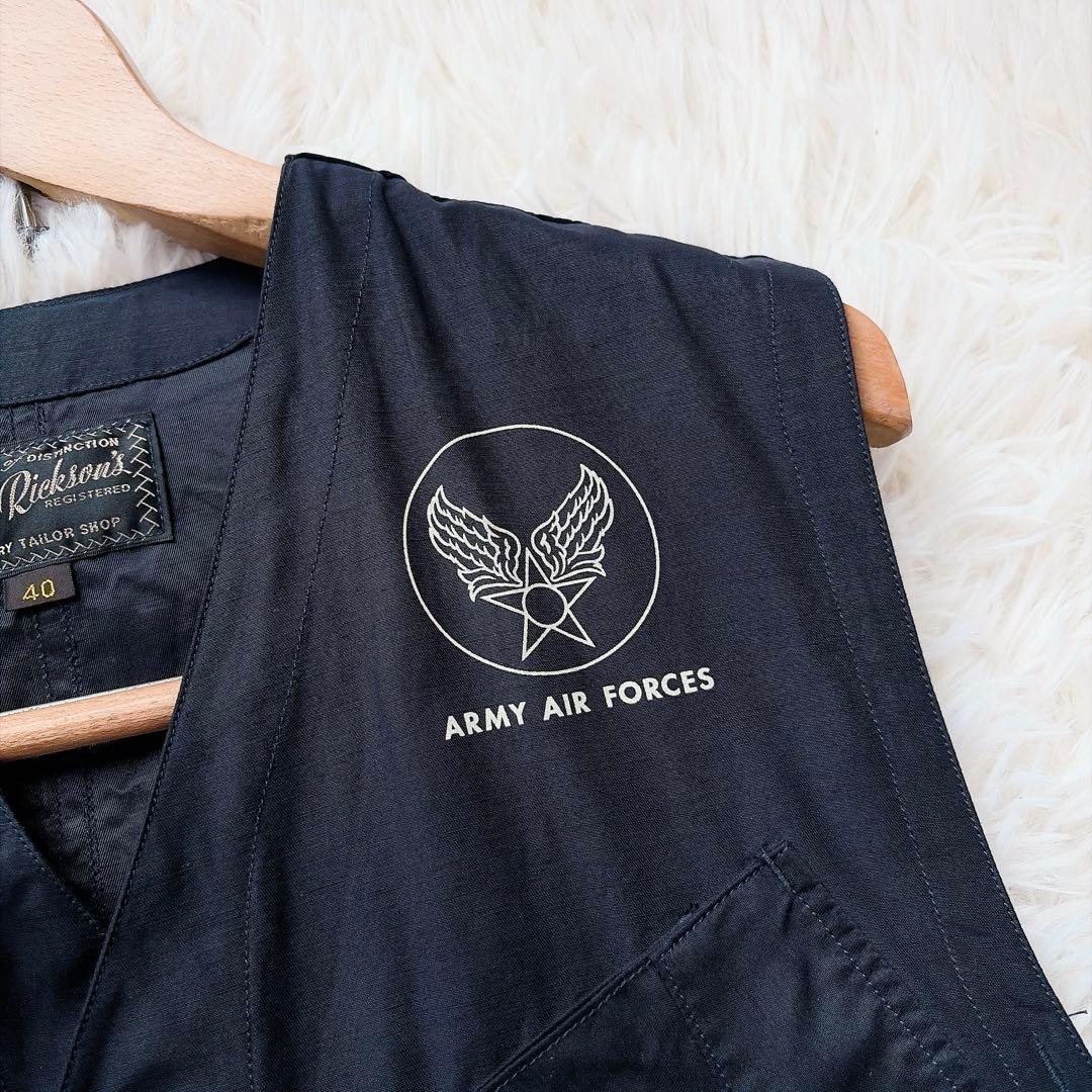 バズリクソンズ　ミリタリーベスト　type c-1 ネイビー　シビリアン　40