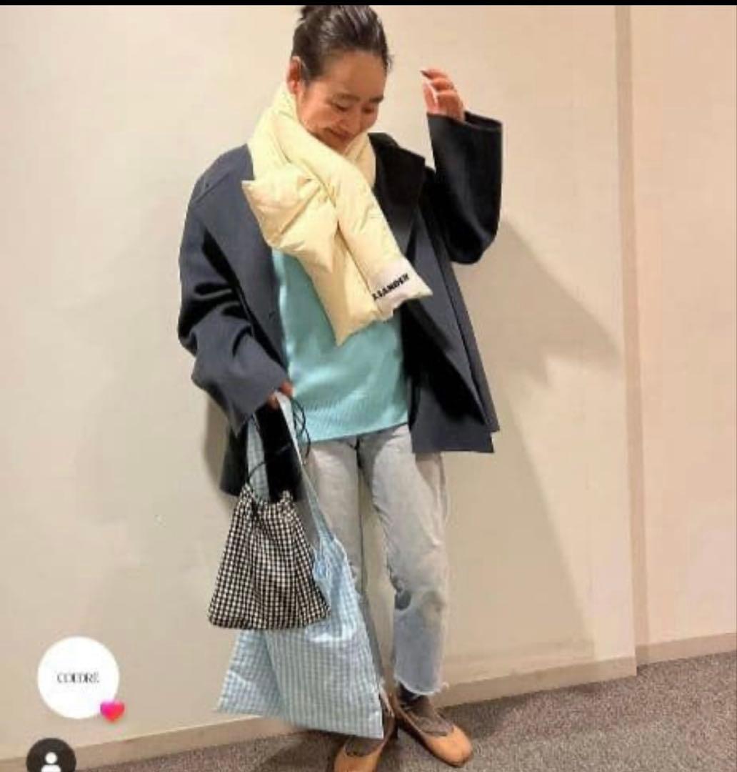 美品ギャルリーヴィー　ウールダブルフェイス カラーレス　トレンチショートコート