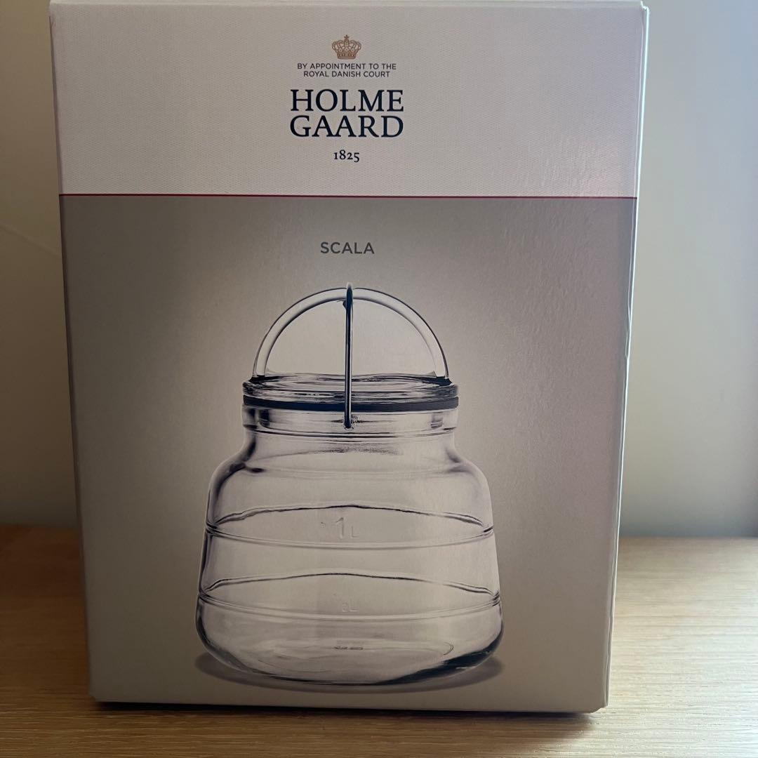 ホルムガード　スカーラ　１Ｌ　ガラスキャニスター　未使用　廃盤品