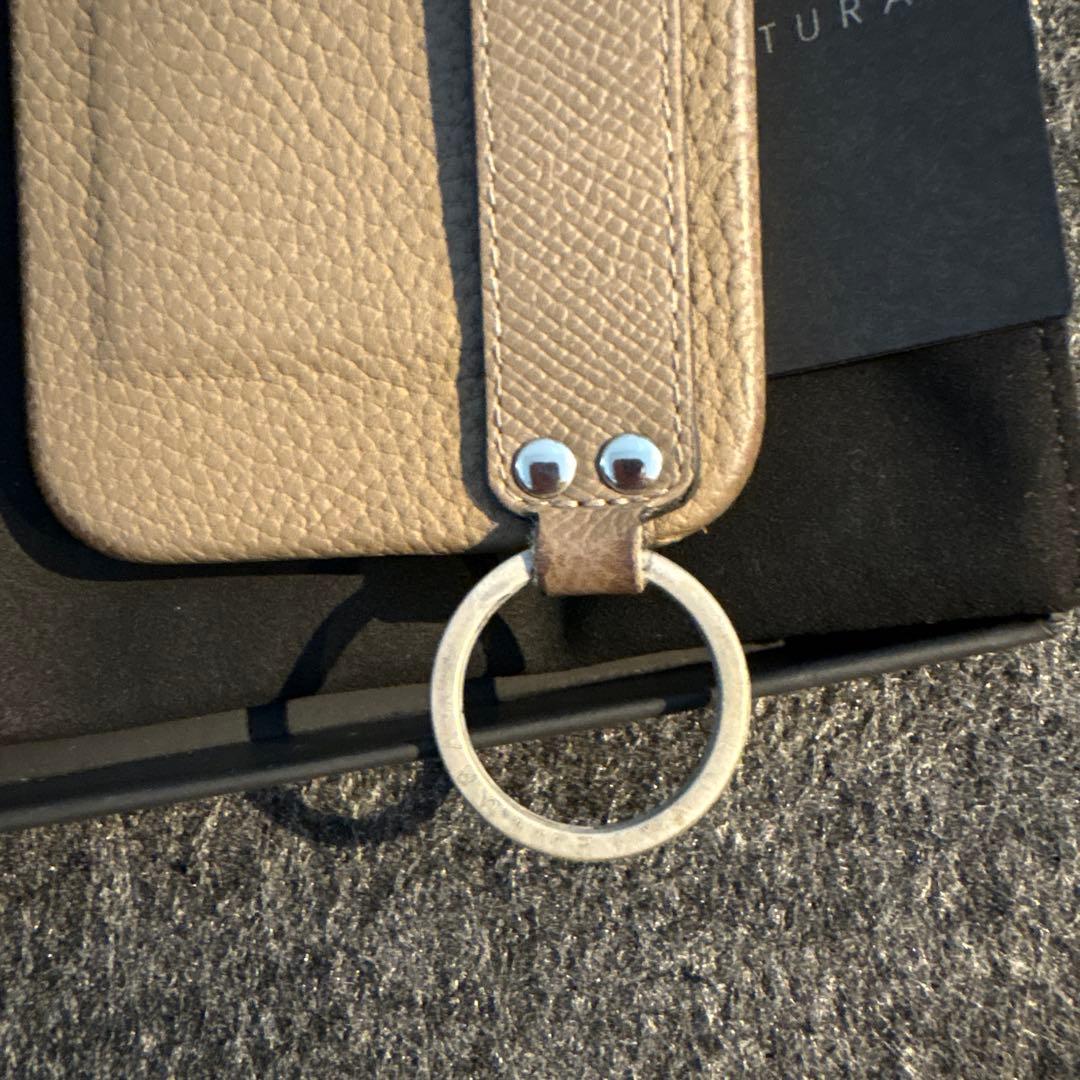 BONAVENTURA ベージュ レザー iPhone15plusケース