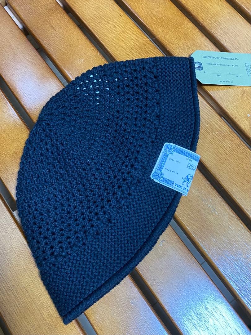 【新品未使用】 THE H.W.DOG&CO COTTON KNIT HAT
