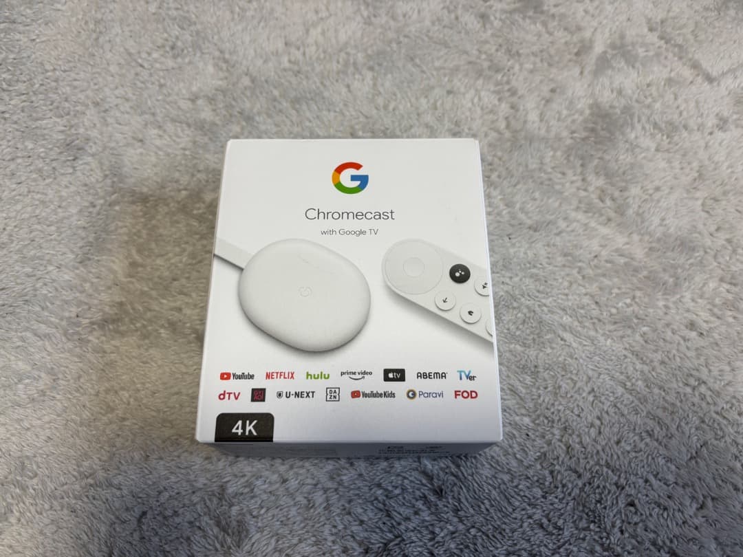その他 Google Chromecast with Google TV 4K