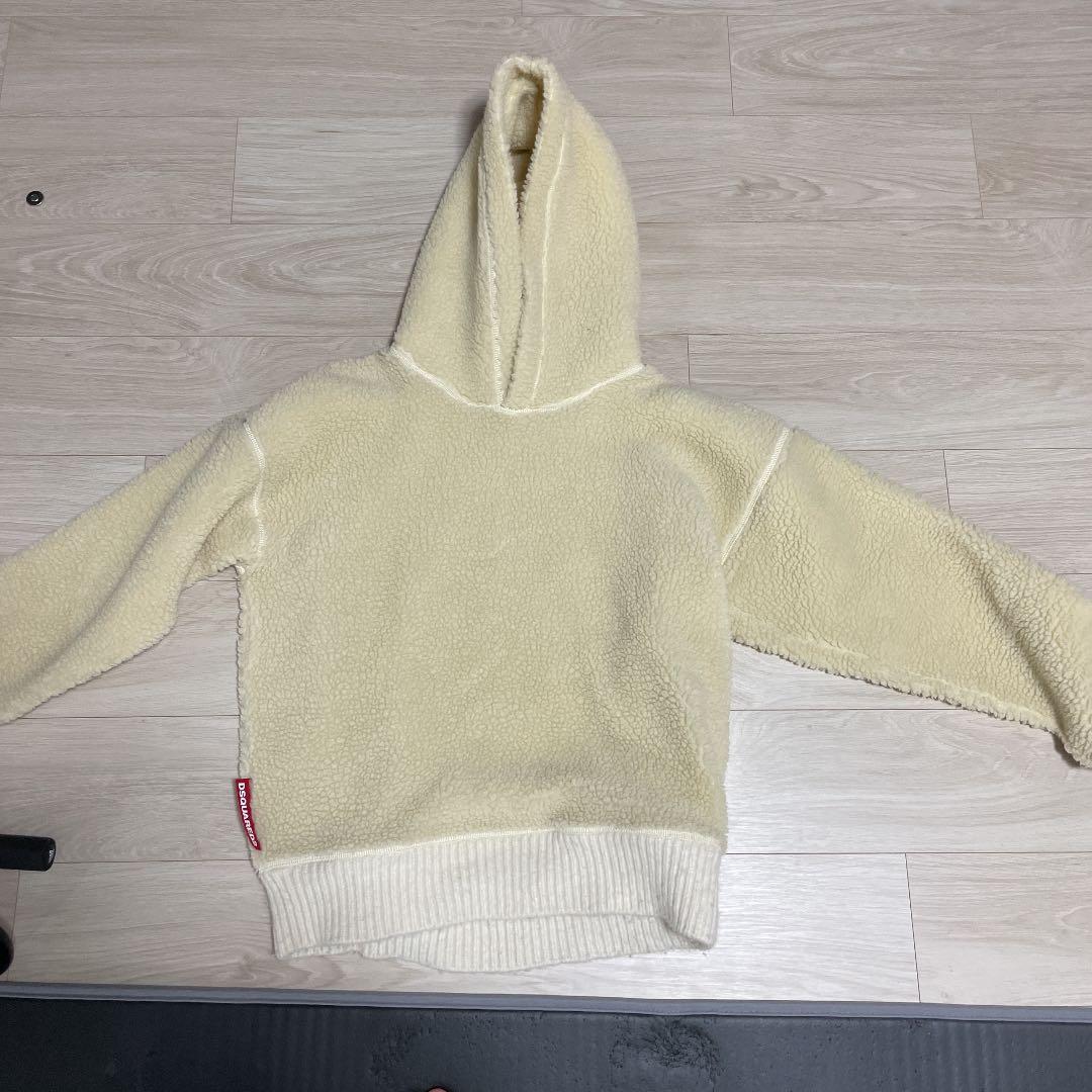 ディースクエアード モコモコパーカー