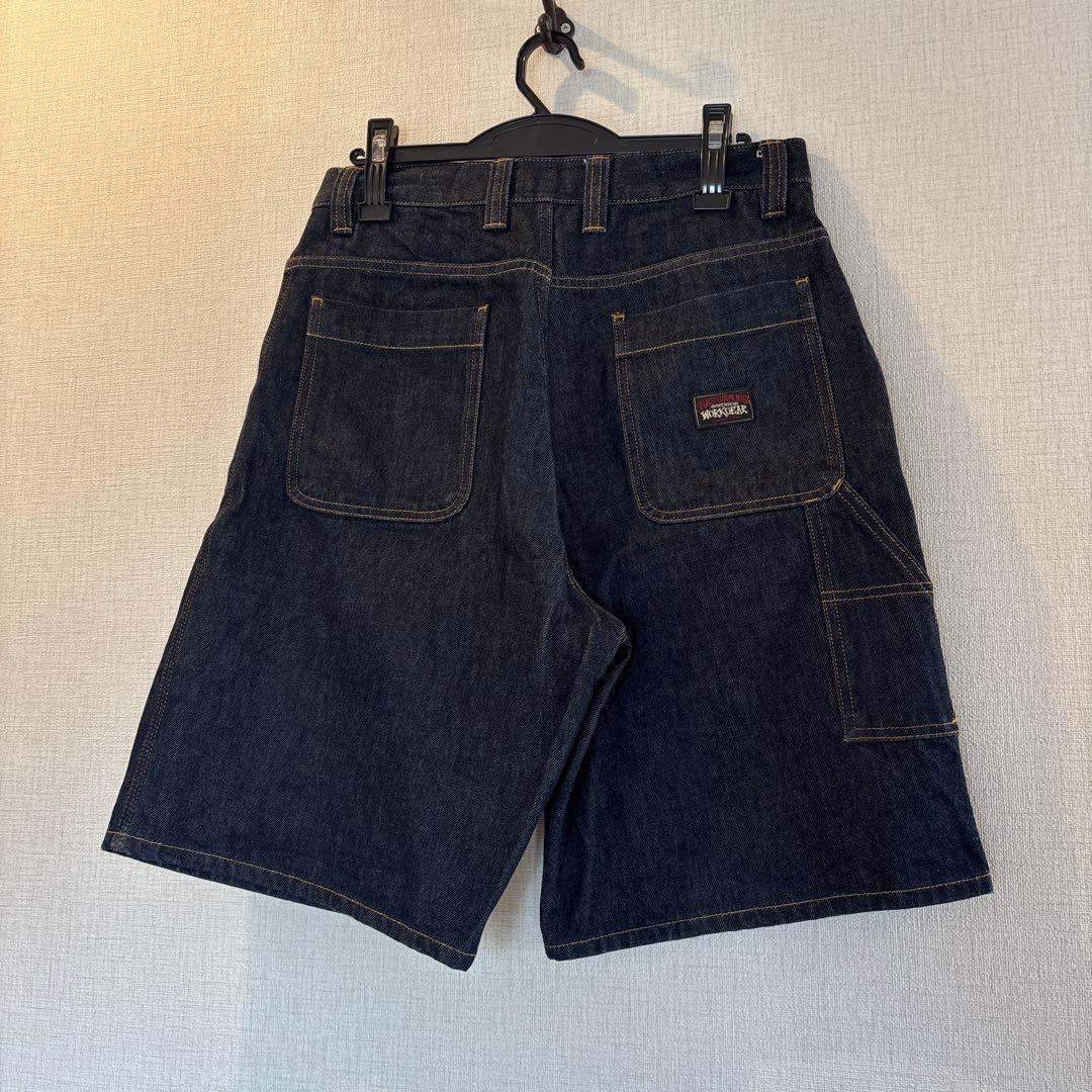 Stüssy WORKGEAR ハーフデニムパンツ