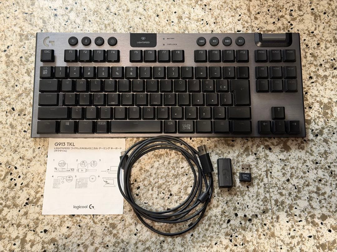 Logicool G ゲーミングキーボード G913 TKL 日本語配列