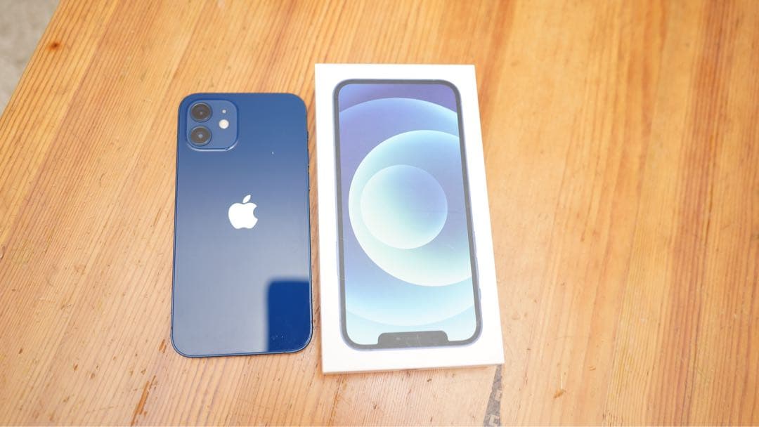 Apple iPhone 12 ブルー 本体　128GB simフリー
