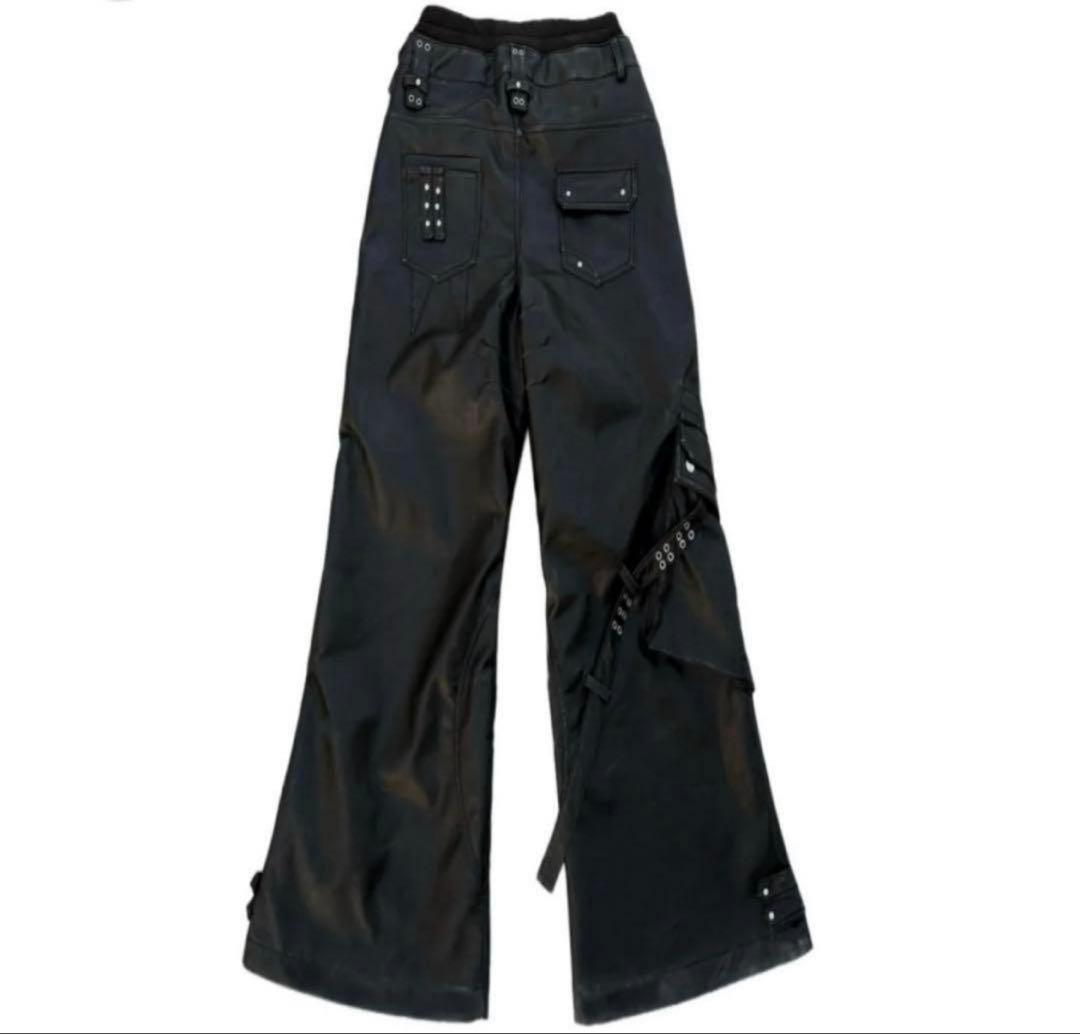 パンツ cozyworldwide LEATHER CARGO PANTS