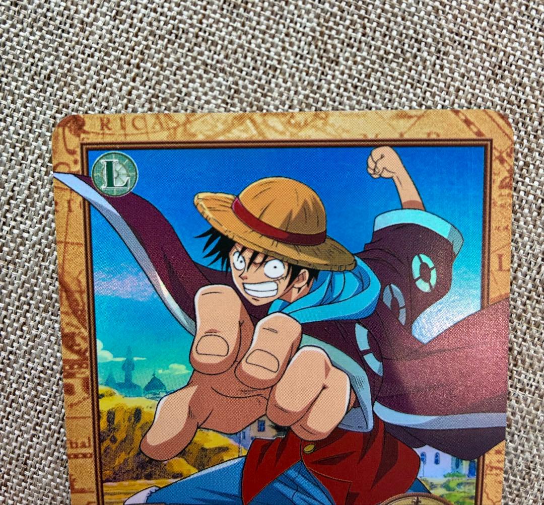 ワンピース　ハイパーバトル　ルフィ　C520 カードダス　旧