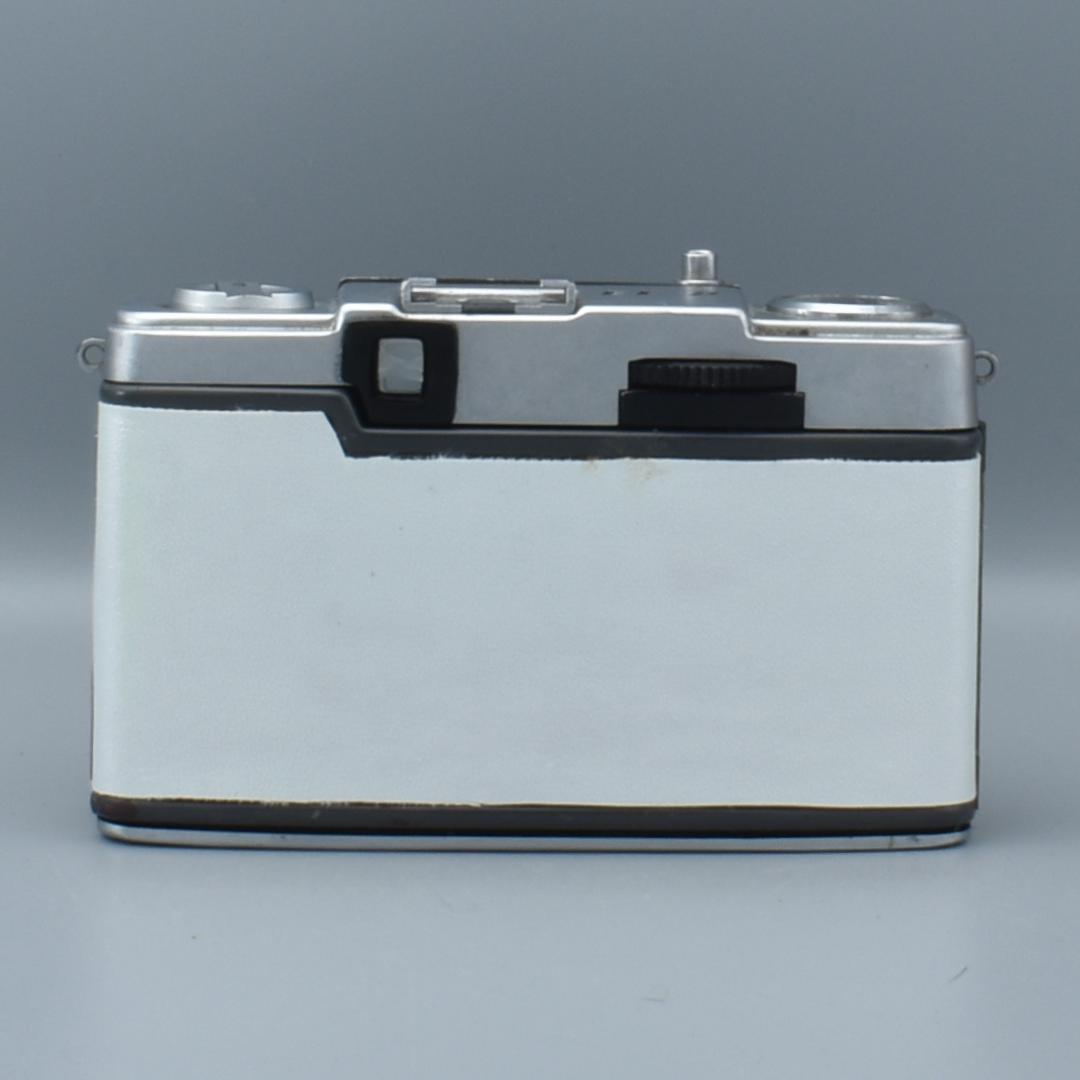 整備済 OLYMPUS EE-2 ホワイト 外装リメイク 動作OK 赤ベロOK