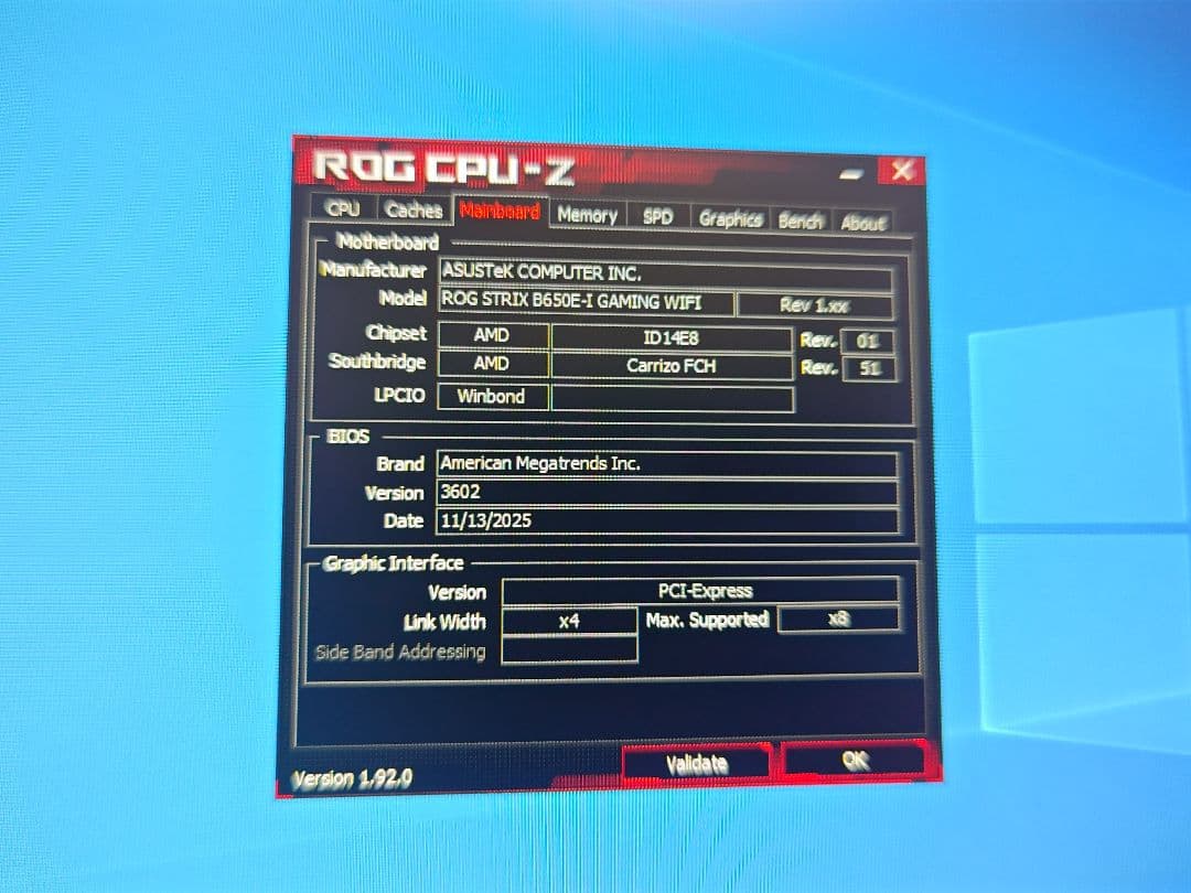 美品 ROG STRIX B650E-I GAMING WIFI 最新BIOS