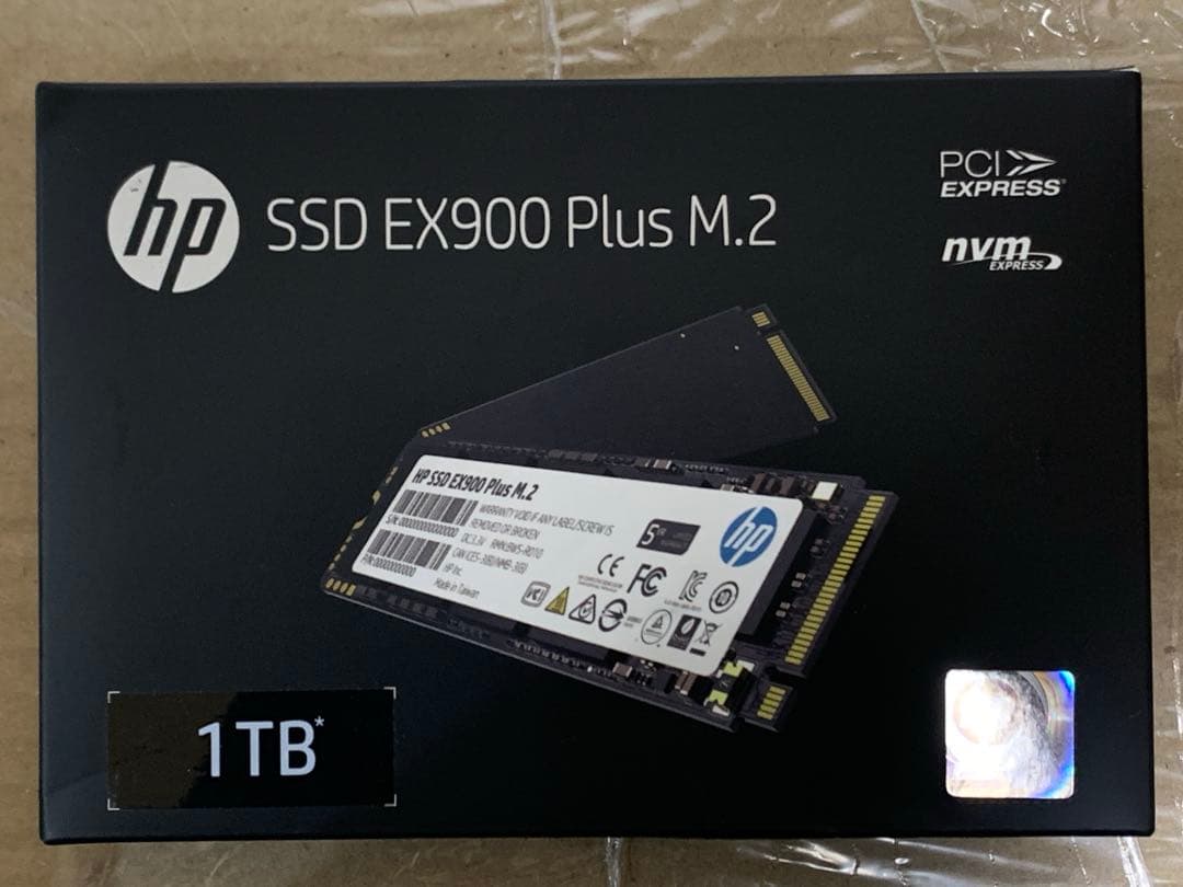 m*n様 HP SSD EX900 Plus M.2 1TB
