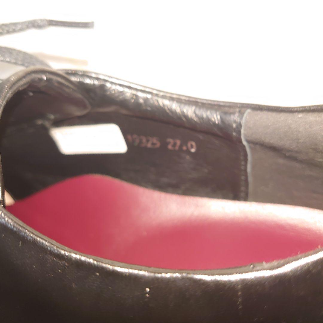 FREGINO ブラック ドレスシューズ 27 EEE